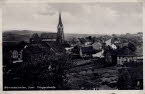 Die kath. Pfarrkirche mit Blick in die Illingerstrae.